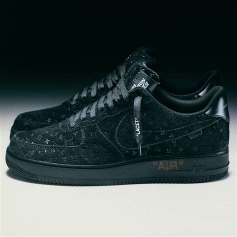 black airforce lv|louis vutton air force 1.